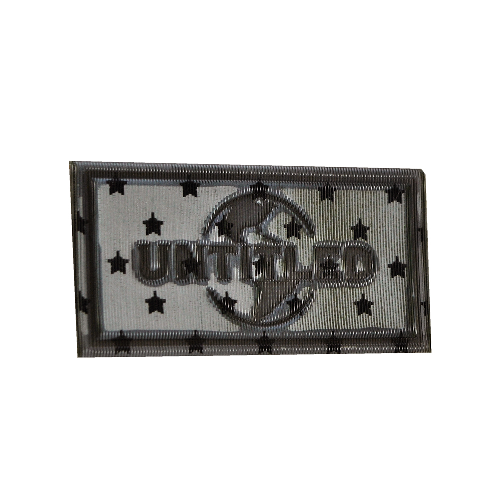 Лейба клеенка Untitled, 2.4*4,9см, серый, шт. Лейба Клеенка