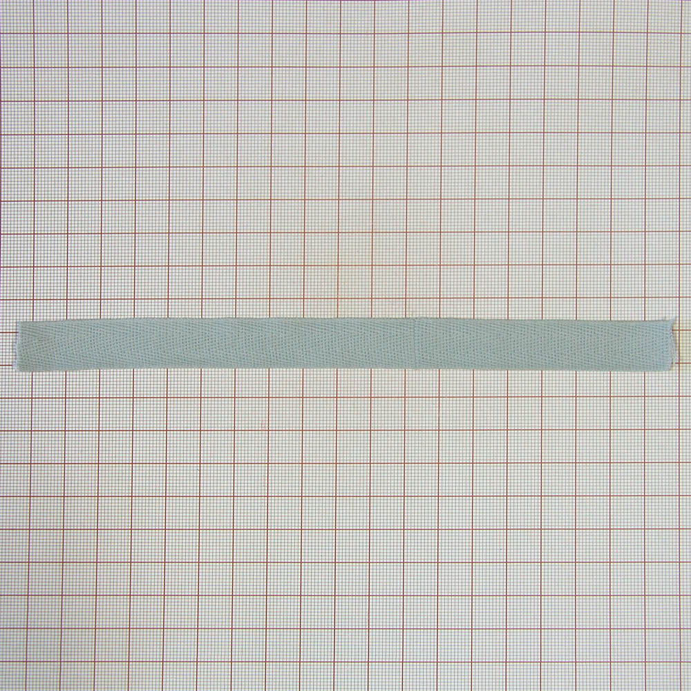 Тесьма киперная 1,5см серая, 100м. Тесьма Разное