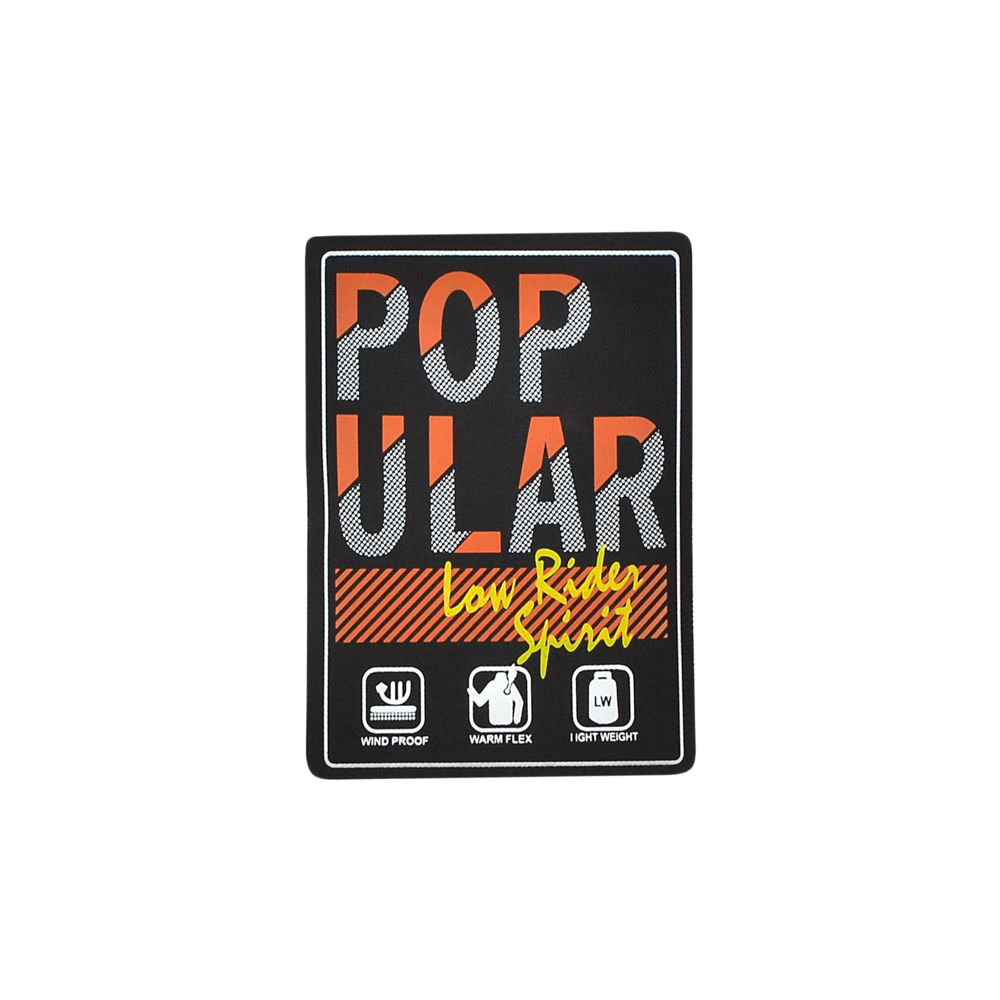 Лейба резиновая POPULAR, 10*7см, черный, белый, коричневый, серый, желтый, шт. Лейба Резина