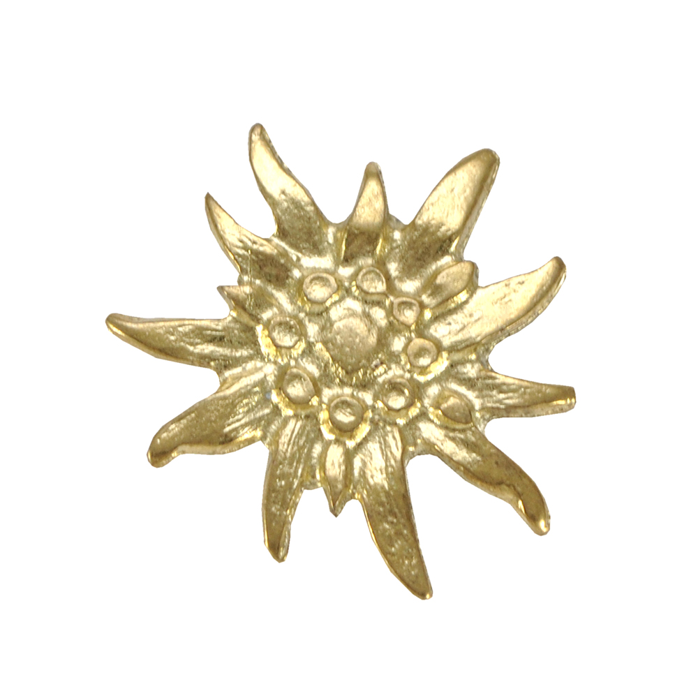 Пряжка №3427 звезда золотая. Украшения Металл