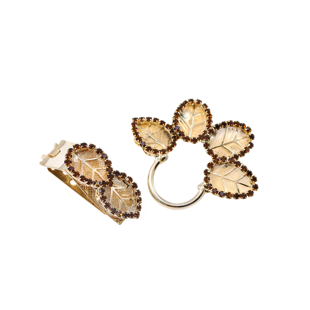 Клипса шубная 001 GOLD  шт. Клипсы шубные, крючки