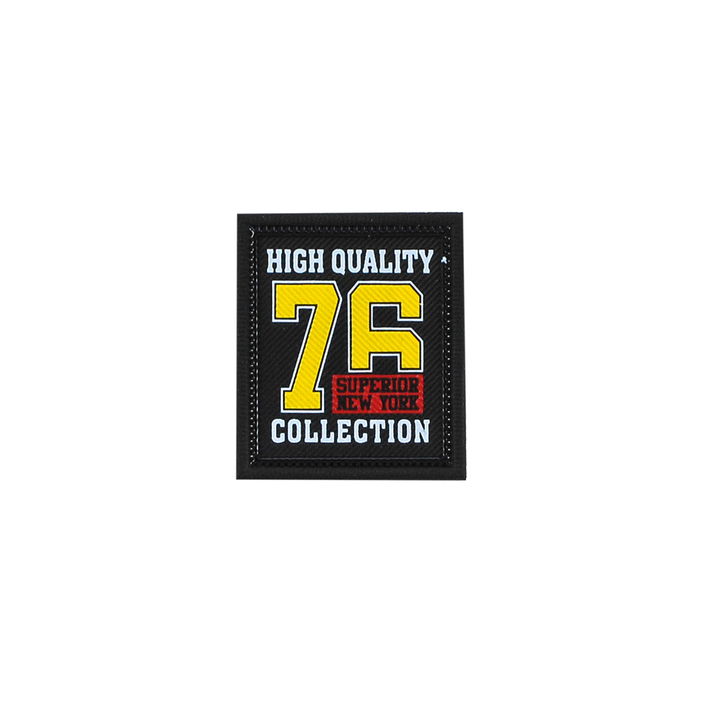 Лейба резиновая HIGH QUALITI 76, 3*3,5см, черный, желтый, красный, белый,  шт. Лейба Резина