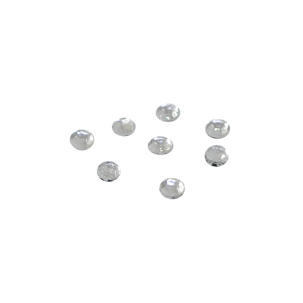 Стразы стеклянные клеевые SS-16 3,5мм, белые 23,04тыс.шт., уп. Стразы стекло до 1000-50 гросс