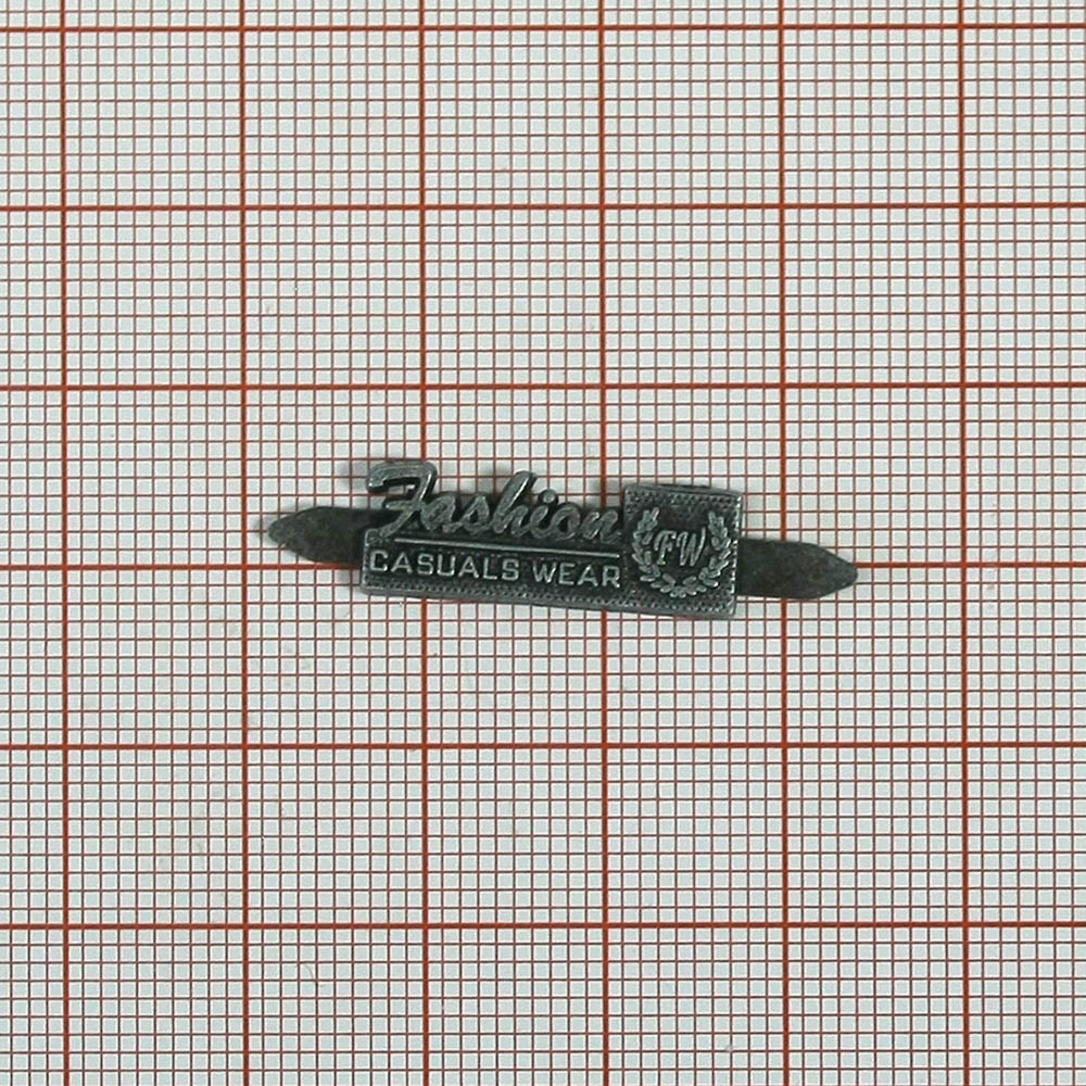 Краб металл Fashion FW Полка old silver, шт. Крабы Металл Надписи, Буквы