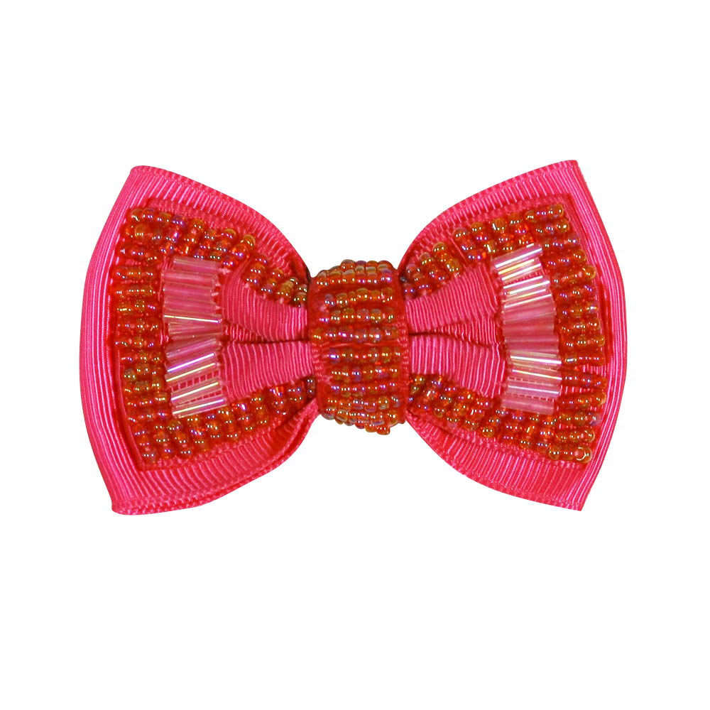 Аппликация декор обувная 28 цветн. БАНТ стеклярус шт. Аппликации Пришивные Цветы Банты