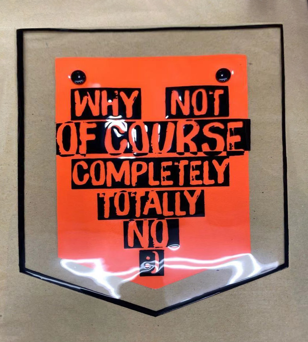 Лейба клеенка с хольнитенами Карман WHY NOT, 10,5*12.5см, черный, оранжевый, прозрачный, шт. Лейба Клеенка