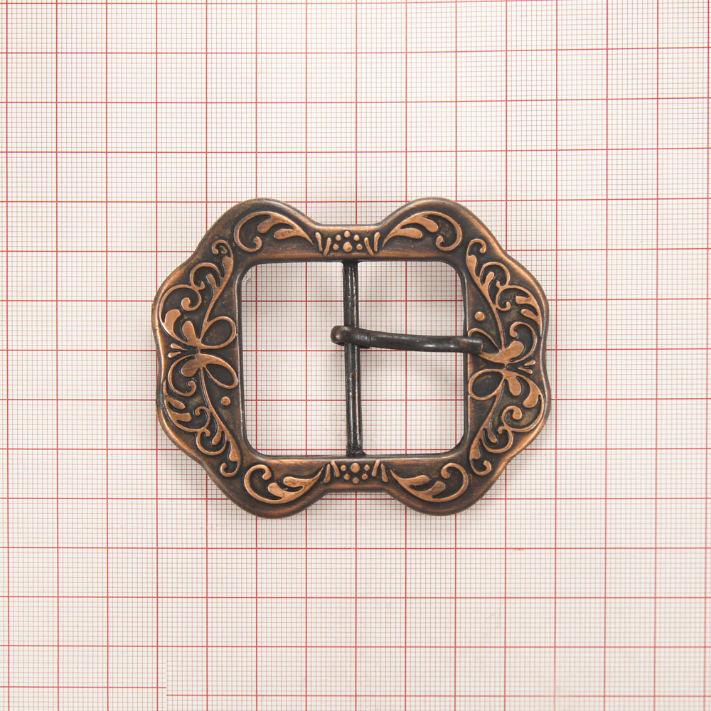 Пряжка  TA 767 медь, 37мм. Пряжка накладка