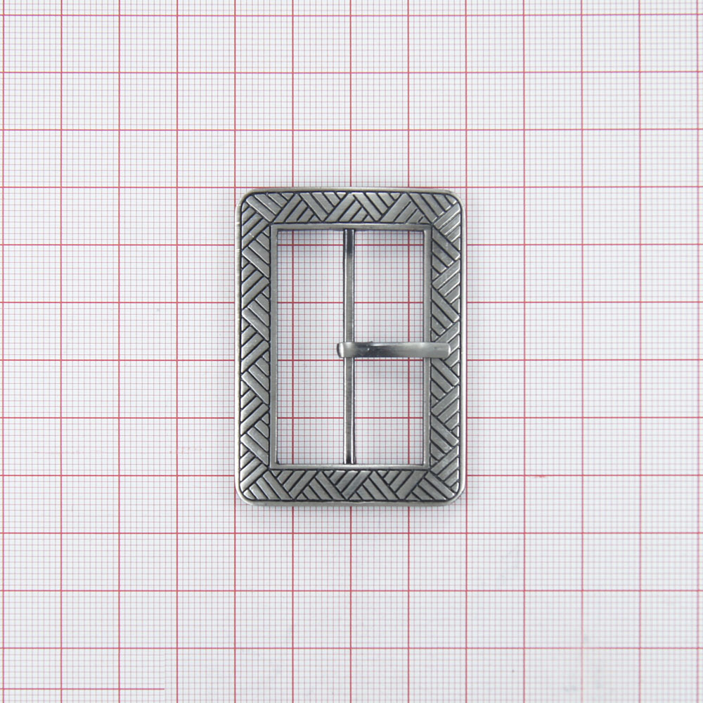 Пряжка металлическая 12604 40мм BLACK brush . Пряжка