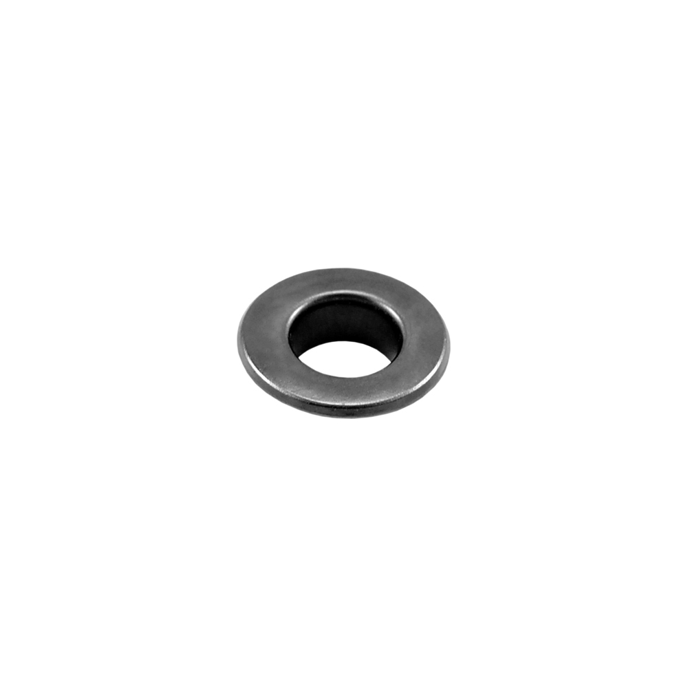 Люверс металл 8*15мм сталь, black nickel, 1т.шт.. Блочка / Люверс