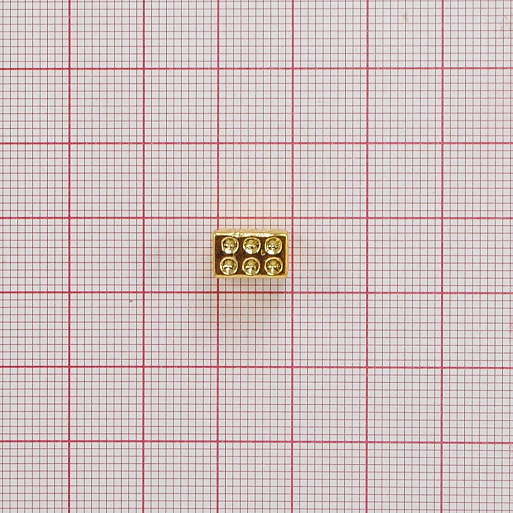 Наконечник металлический WH142 GOLD, шт. Фиксаторы, наконечники