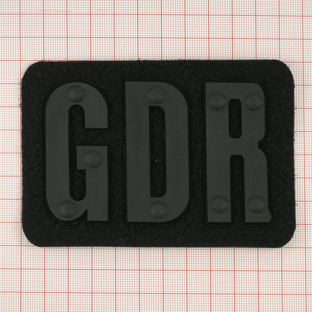 Лейба войлок, резина GDR прямоугольная 11.5*8см черный, шт. Лейба Войлок, Ворс