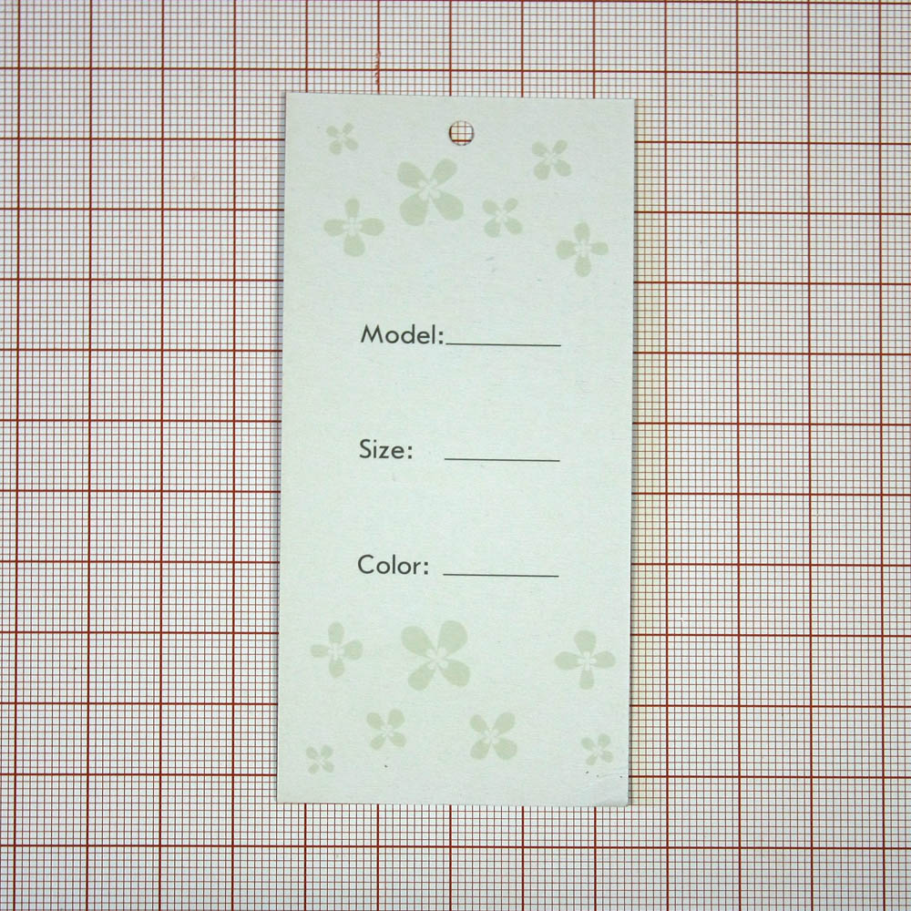 Этикетка бумажная Colorit (сарафан), шт. Этикетка бумага