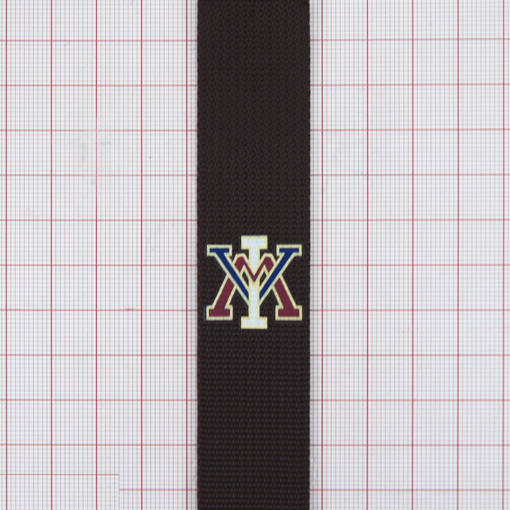 Тесьма DZ-680 2,5см коричневая  ярд. Тесьма