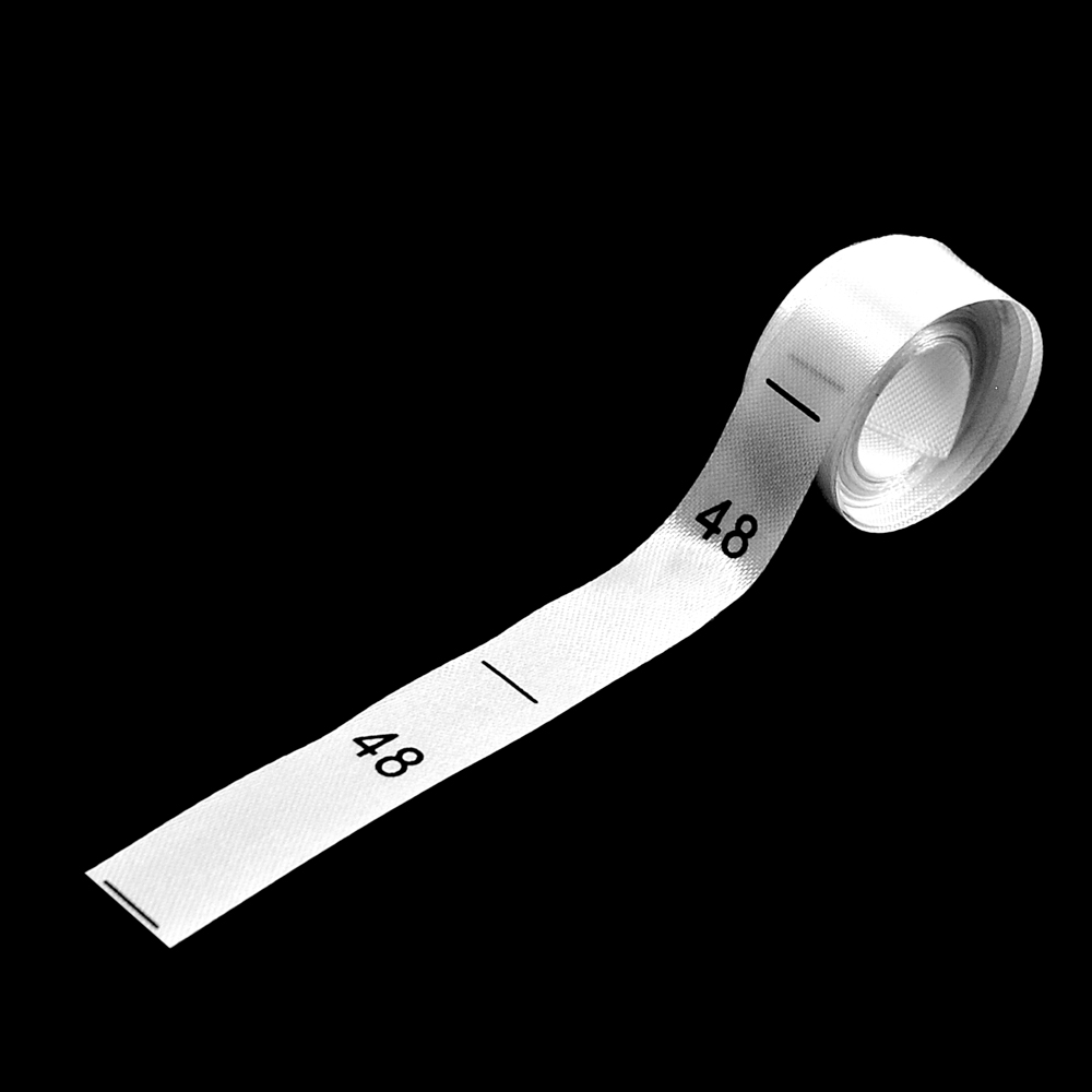 Размерник нейлон белый 48 /1250шт/, 50м. Размерник накатанный нейлон