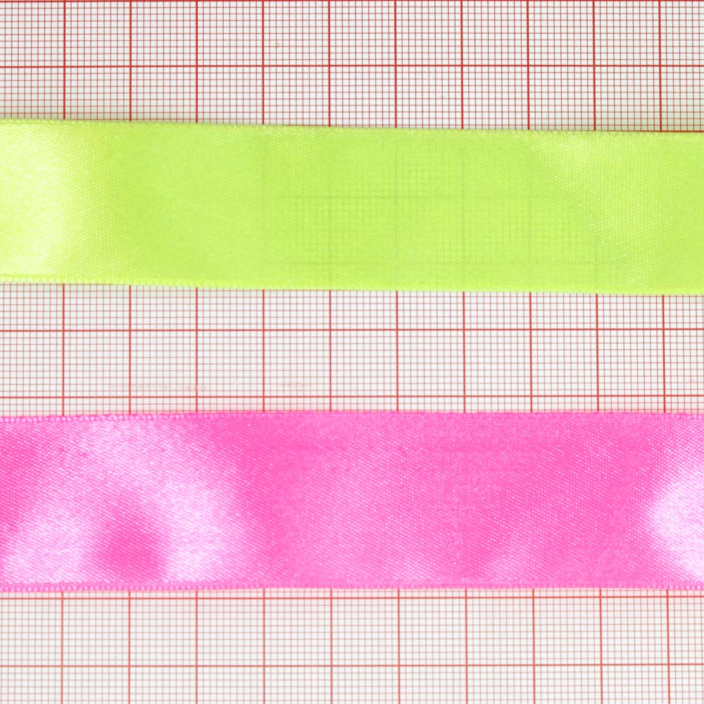 Тесьма атлас цв.2,5см /36ярд. Тесьма Разное