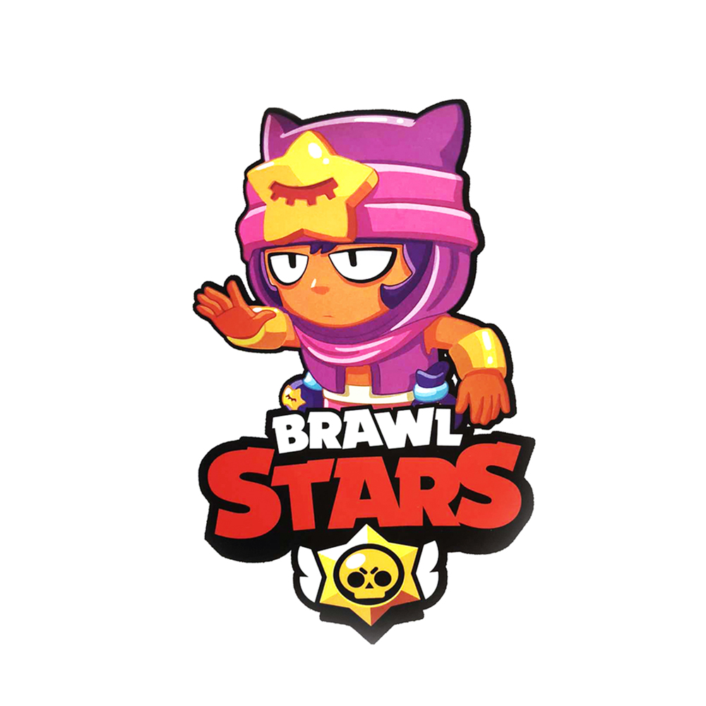 Термоаппликация Brawl Stars №3-4 (Сэнди) 21*13см, шт. Термопереводки Детские