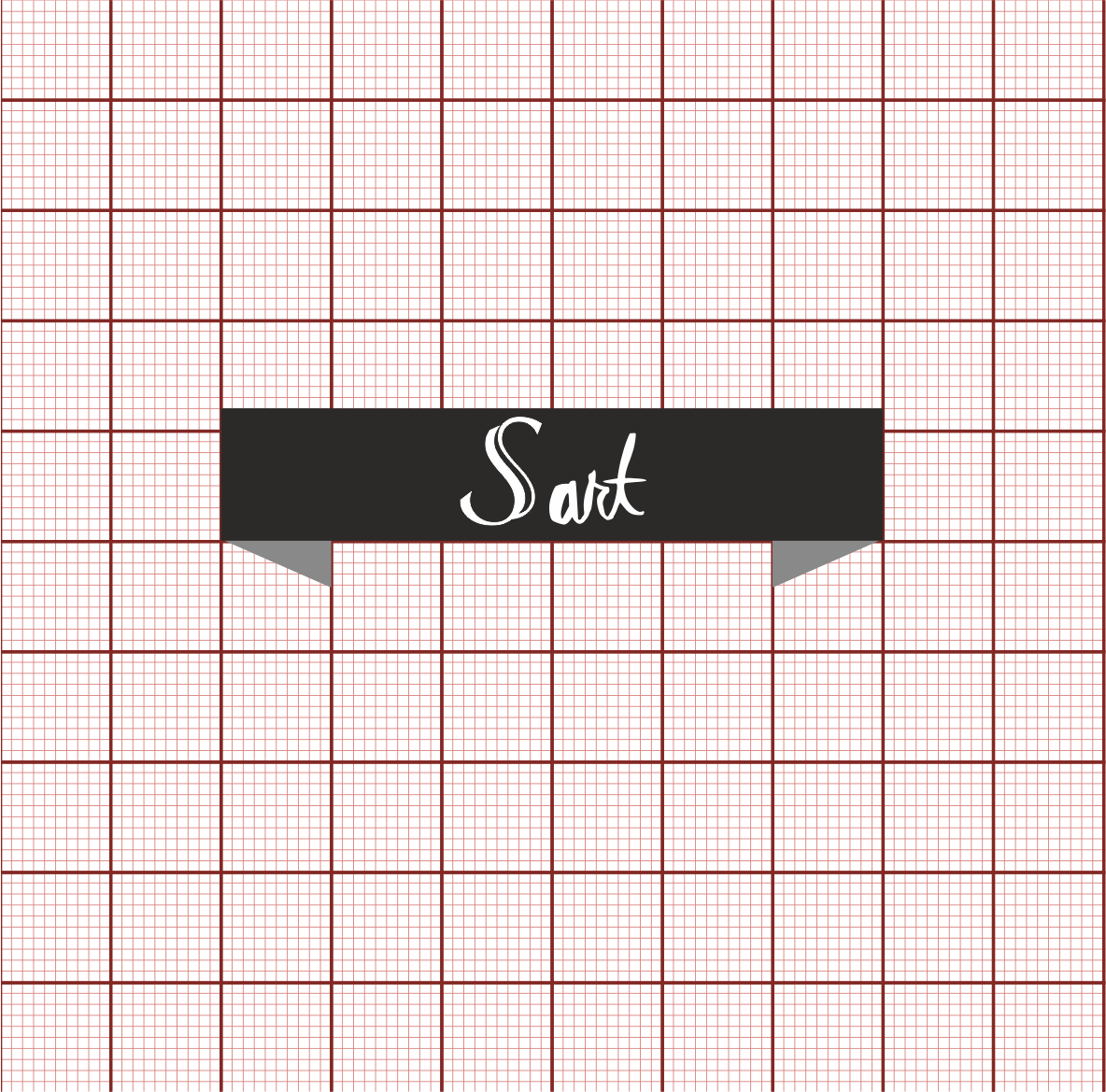 Этикетка тканевая вышитая S art №6, 1,2*7,6см, черная, белый лого /atkisatin/, шт. Вышивка / этикетка тканевая