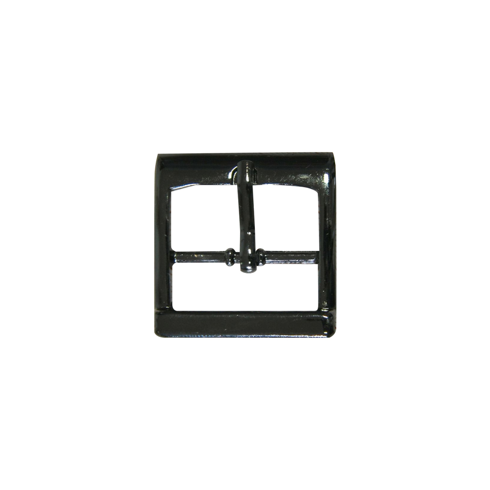 Пряжка металл 5001 квадрат 2,5см BLACK NIKEL . Пряжка