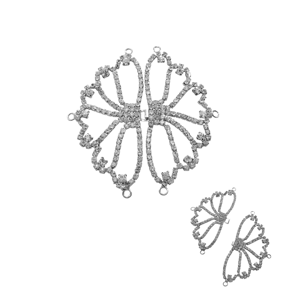 Крючок шубный 5397 NIKEL  шт. Клипсы шубные, крючки