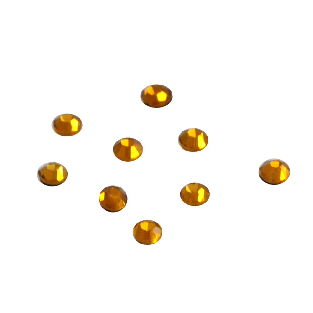 SW Камни клеевые/Т/SS6 темно-желтый(topaz), 1уп /1440шт/. Стразы DMC 10 гросс