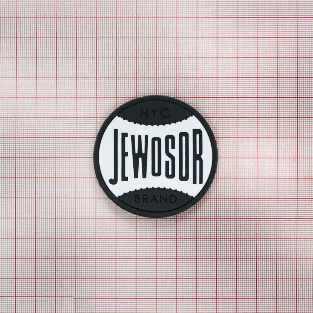 Лейба резиновая JEWOSOR 6*6см черный, белый. Лейба Резина