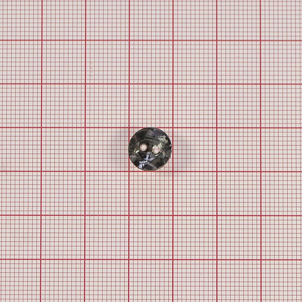 Пуговица Кристалл 2985 10мм светлый хаки, круглая, шт. Пуговица Акрил, Кристалл
