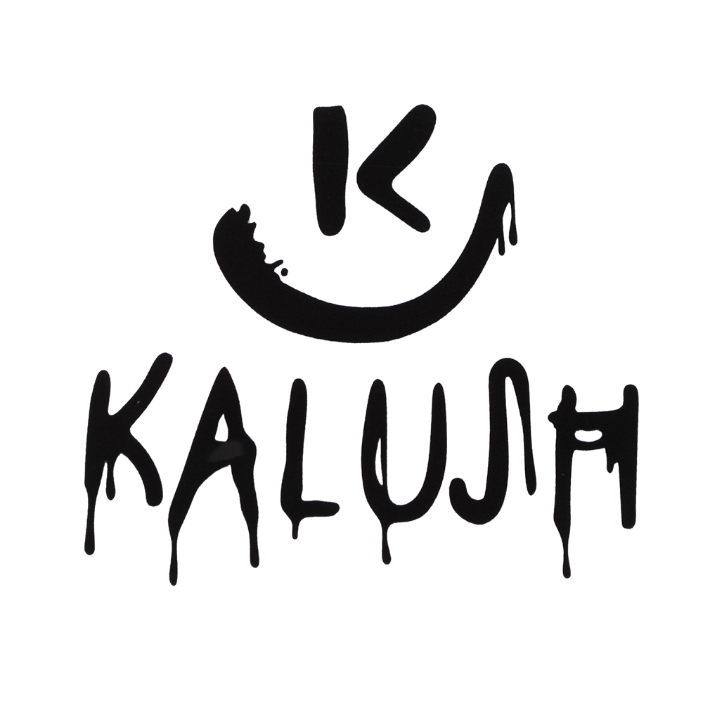 Термоаппликация Kalush, черный, 6*5,2см /DTF/, шт. Термопереводки Ассорти