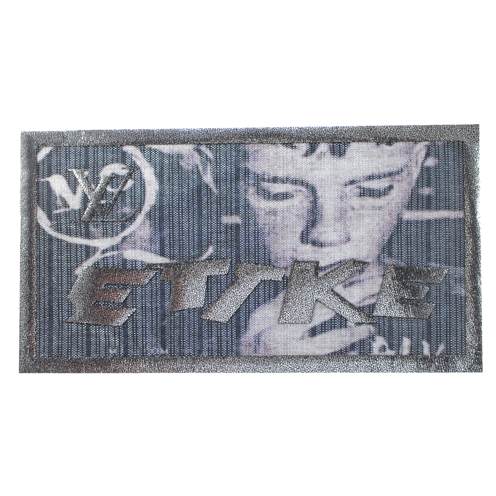 Аппликация клеевая рамка ETTKE, 26*14см, черно-белое фото. Аппликации клеевые Кожзам