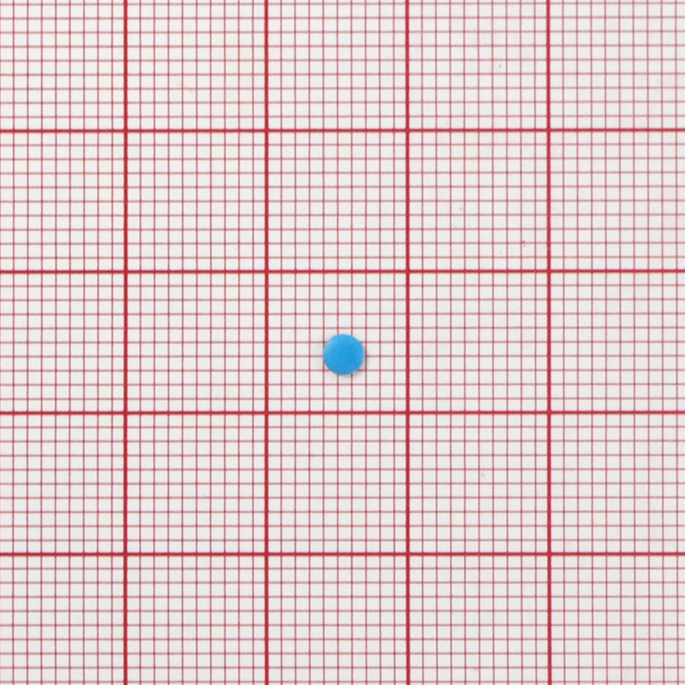 Стразы неон клеев. круг 3мм синий (acid blue)  72тыс.шт; уп. Стразы клеевые флуоресцентные