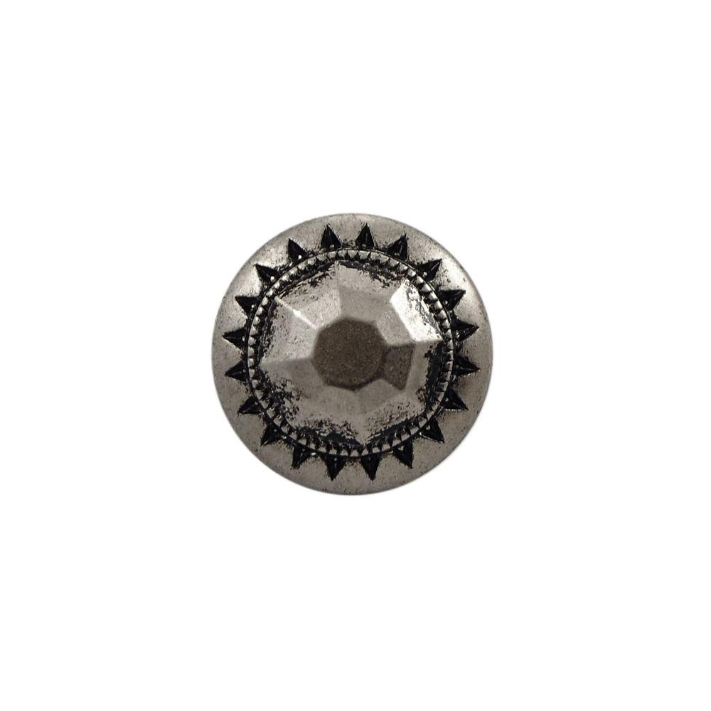 Пуговица TR-1062-34 Черепаха OXID 21мм. Пуговица металлизированная