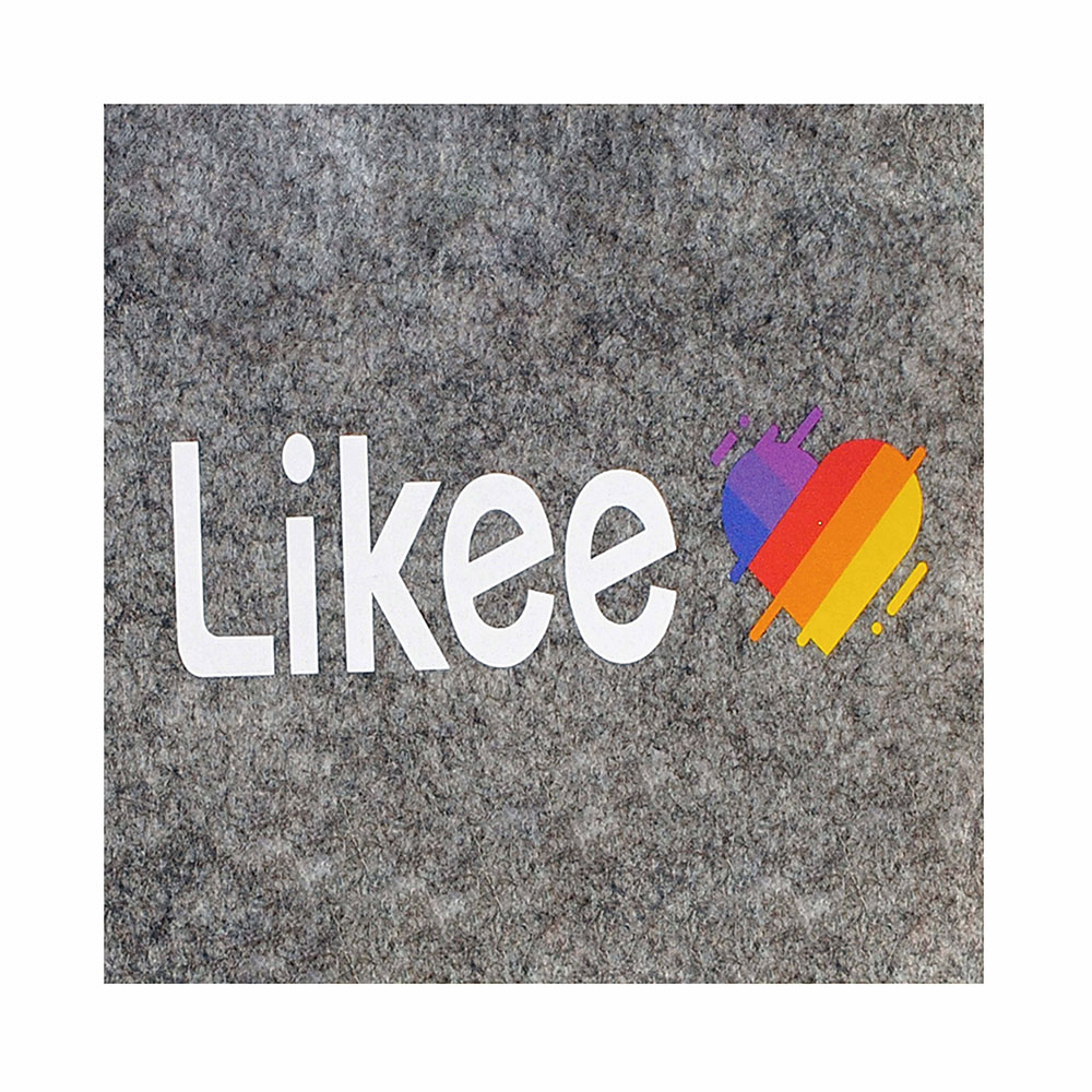 Термоаппликация №9-5 Likee сердце росчерк, 4*12см, шт. Термопереводки Детские