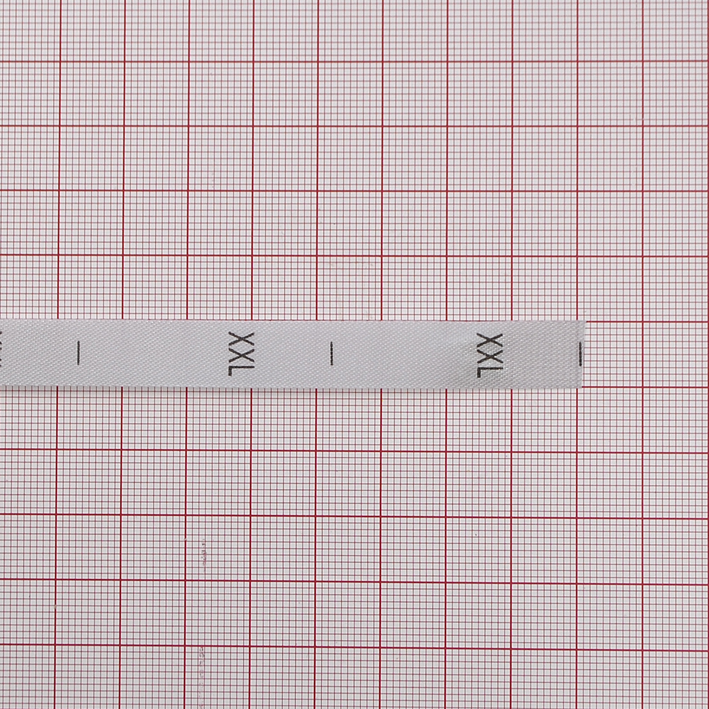 Размерник нейлон белый XXL /1250шт/, 50м. Размерник накатанный нейлон