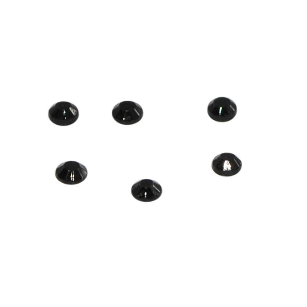 SW Камни клеевые /Т/ SS10 А черный (jet black), 1уп /72тыс.шт/. Стразы класс А, АА