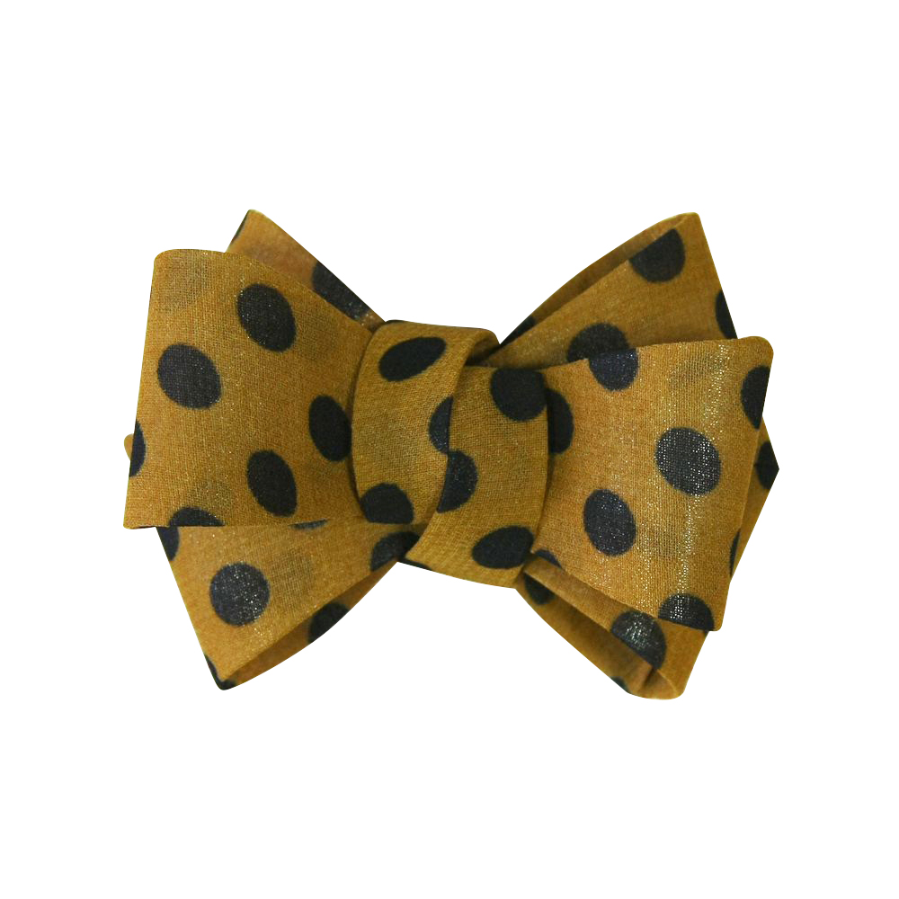 Аппликация декор обувная SF0541 8*5,5см св.коричнев. бантик-горошек крупн. шт. Аппликации Пришивные Цветы Банты