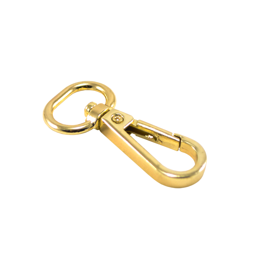 Карабин металл 611 48мм GOLD, шт. Сумочная фурнитура