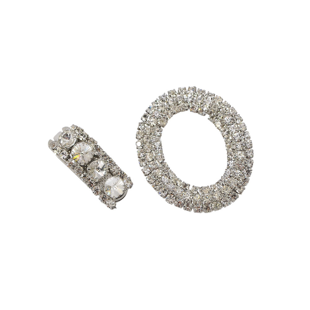 Клипса шубная TS1103358 крючок 80*37мм, NIKEL  шт. Клипсы шубные, крючки