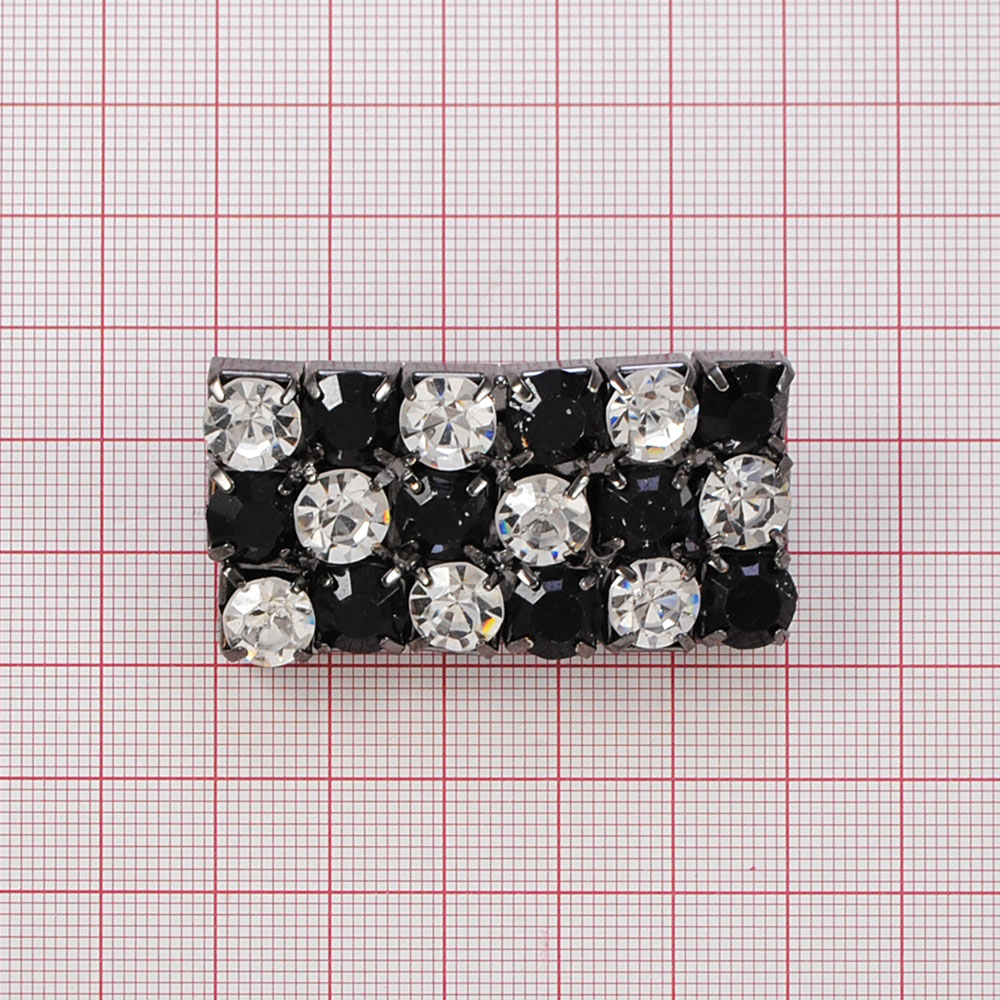 Краб металл6591 краб BN Экран черно-бел. крупн. камни, шт. Крабы Металл Геометрия Декор