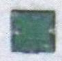 Стразы стеклянные пришивные №6 квадрат зеленый (6*6мм), 1тыс.шт. Стразы пришивные