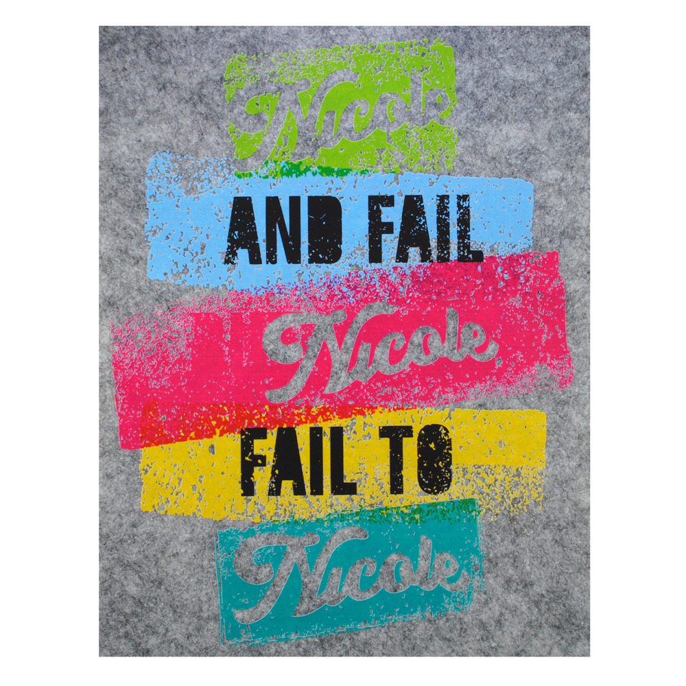 Термоаппликация Nikole,24*18,5см, розовый, черный, зеленый, голубой, бирюзовый, желтый, шт. Термопереводки Резиновые, Термопленка