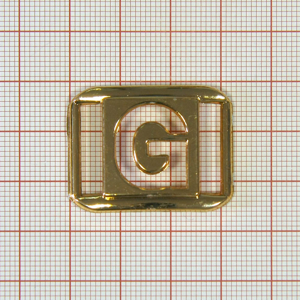 Перетяжка пластик 2109 G 33*25мм GOLD, шт. Перетяжка пластик