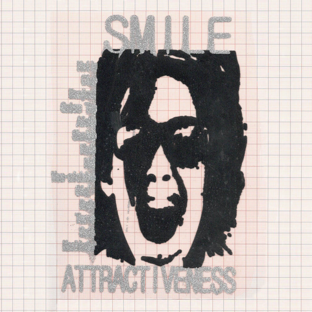 Термоаппликация Smile (лицо), HF-1725, шт. Термопереводки Ассорти