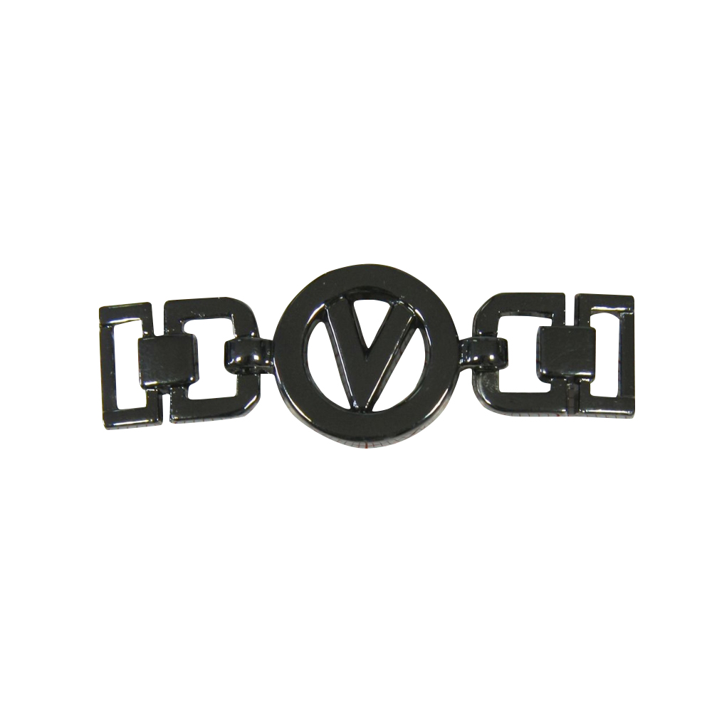 Перетяжка декор 18135 V 5,7см, BLACK NIKEL, шт. Перетяжка металл