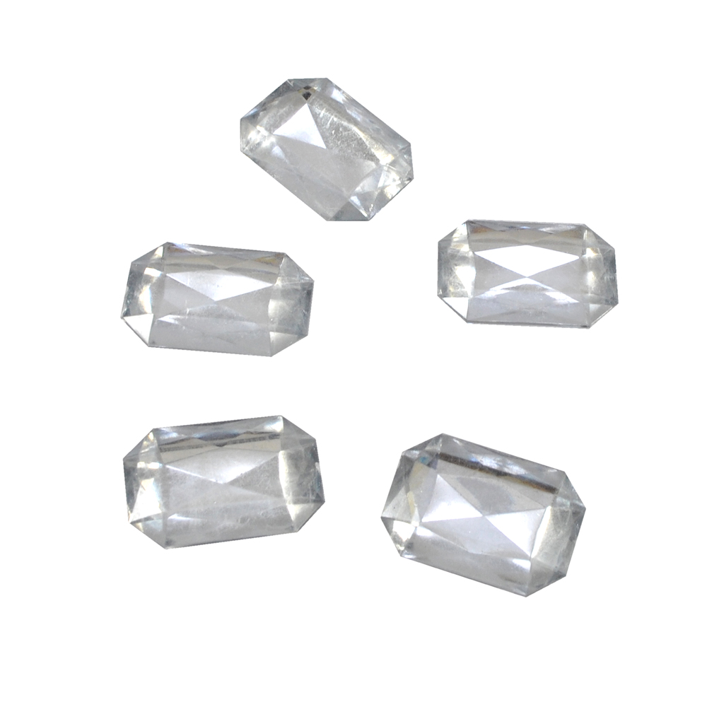 Стразы стеклянные на клей многранник плоский округлый низ (20*28мм) зеркальный, 1тыс.шт. Стразы на клей