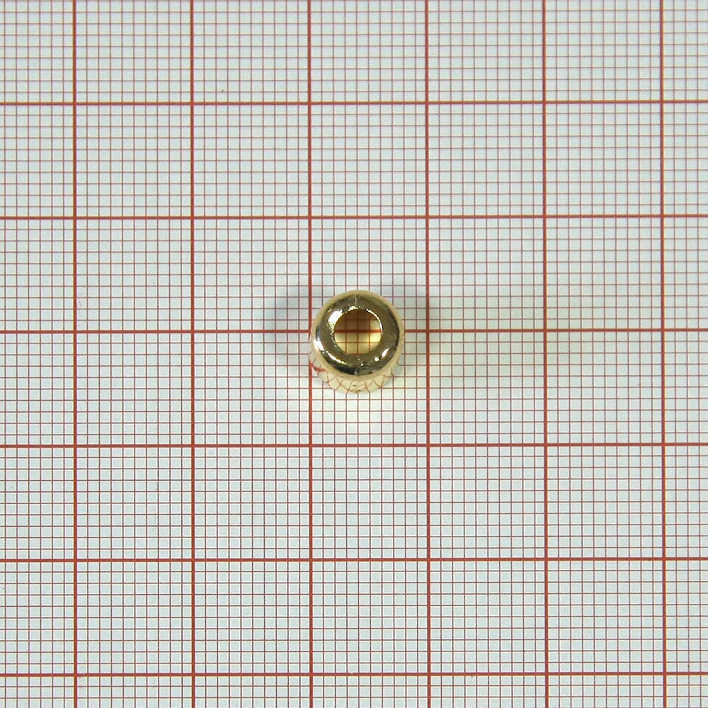 Наконечник металлический № 9 (#323) GOLD  1т.шт. Фиксаторы, наконечники