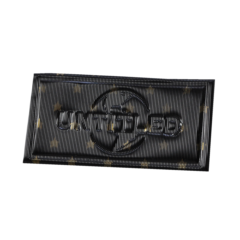 Лейба клеенка Untitled, 2.4*4,9см, черный, золото, шт. Лейба Клеенка