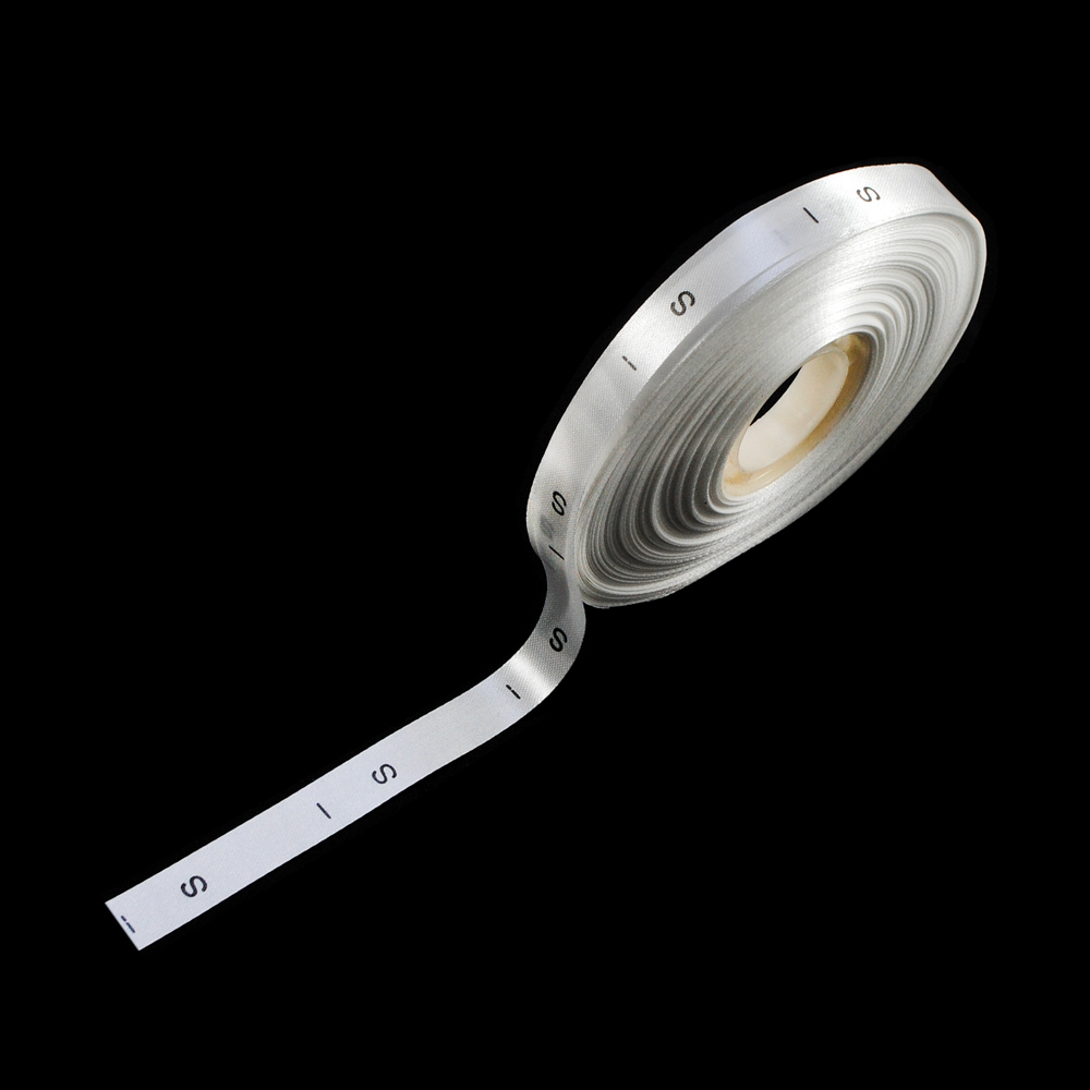 Размерник нейлон белый  S /1250шт/, 50м. Размерник накатанный нейлон