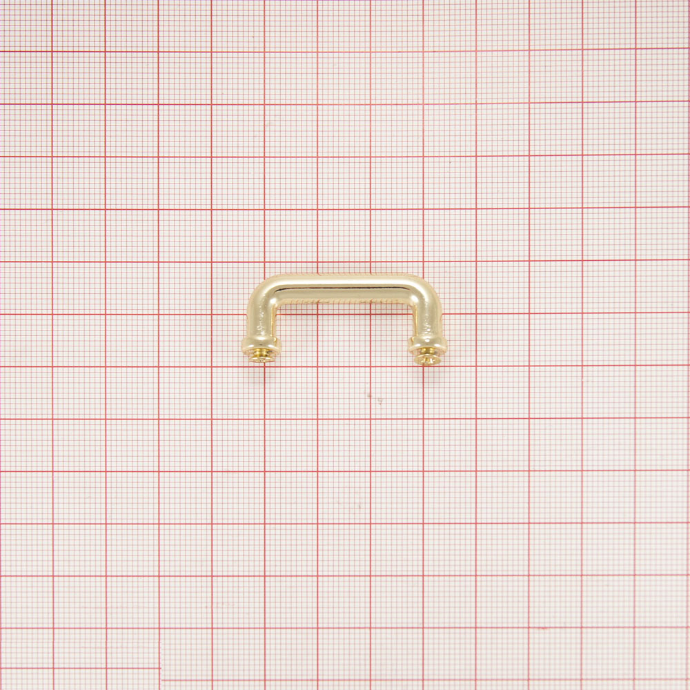 Перетяжка 9500 27*5мм GOLD, шт. Сумочная фурнитура