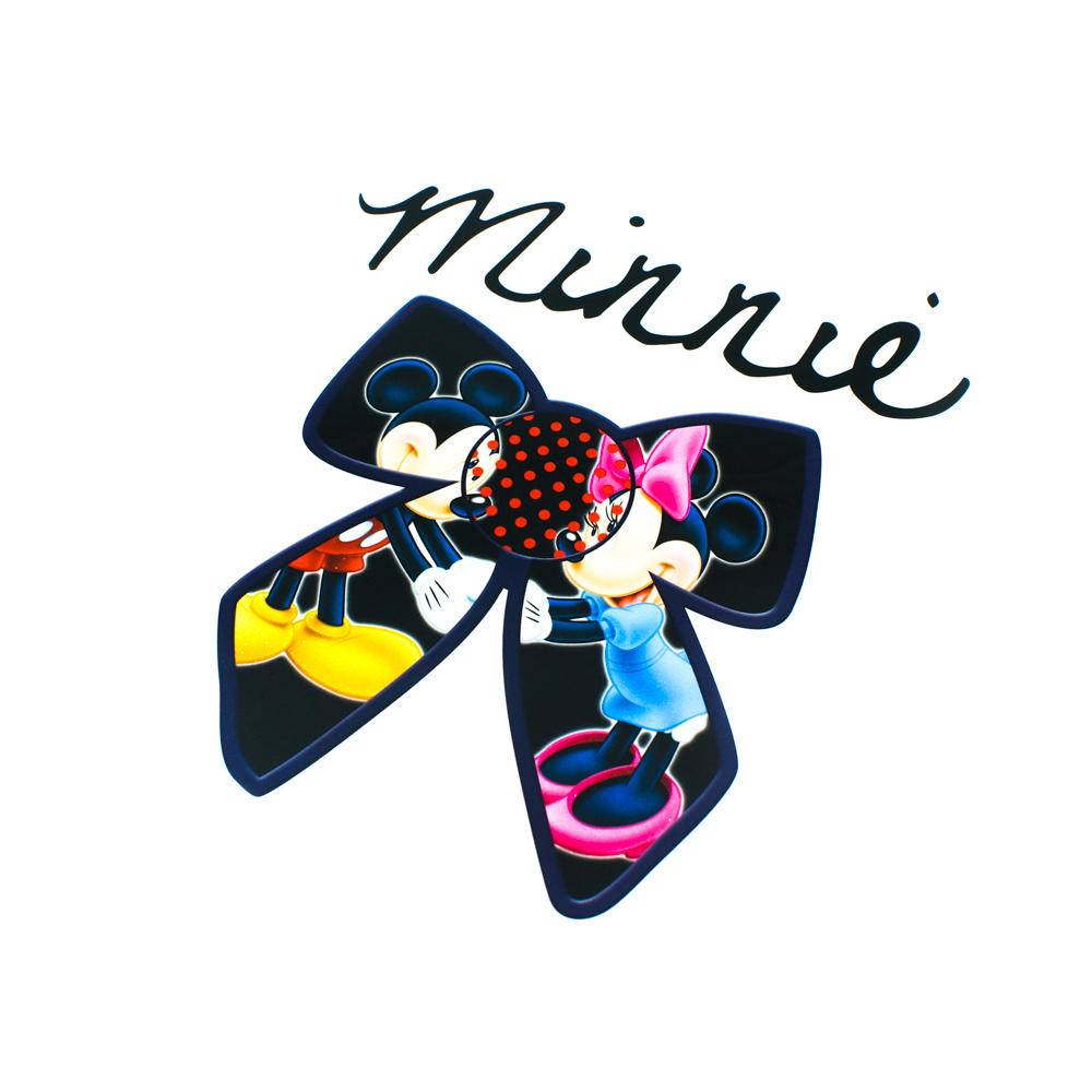 Термоаппликация Minnie 20*17.8см цветная, шт. Термоаппликации Накатанный рисунок