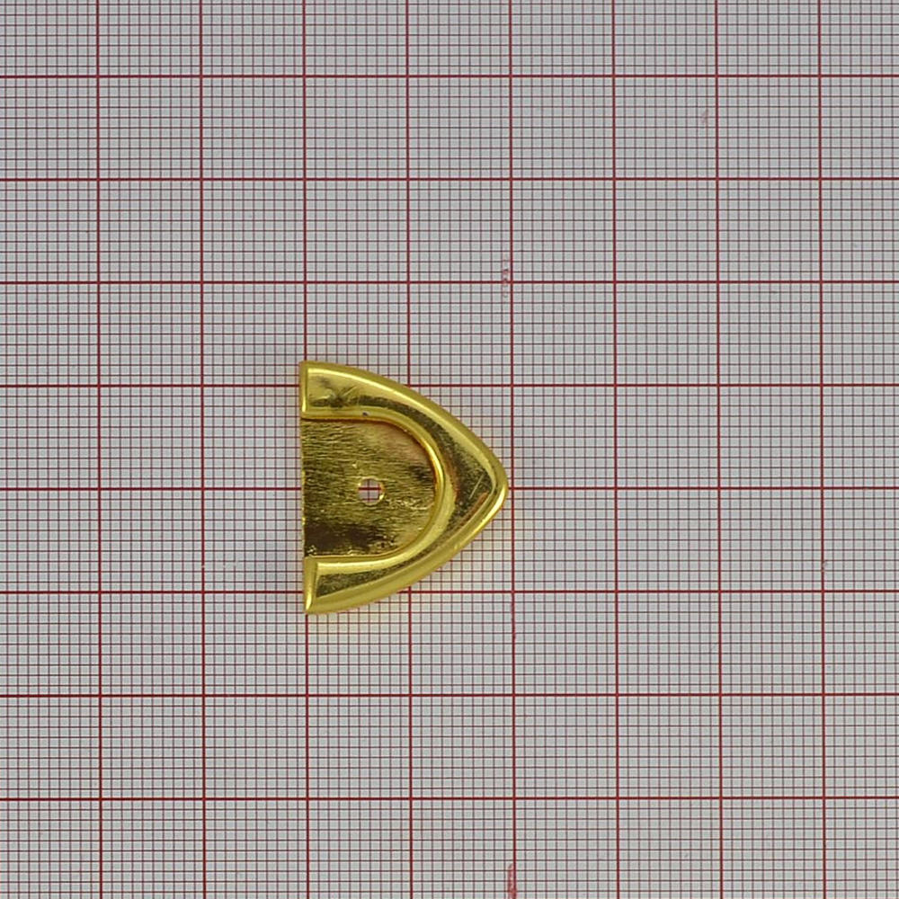 Наконечник ременный металлический 14881 Foletti GOLD, 2.5см, шт. Фиксаторы, наконечники
