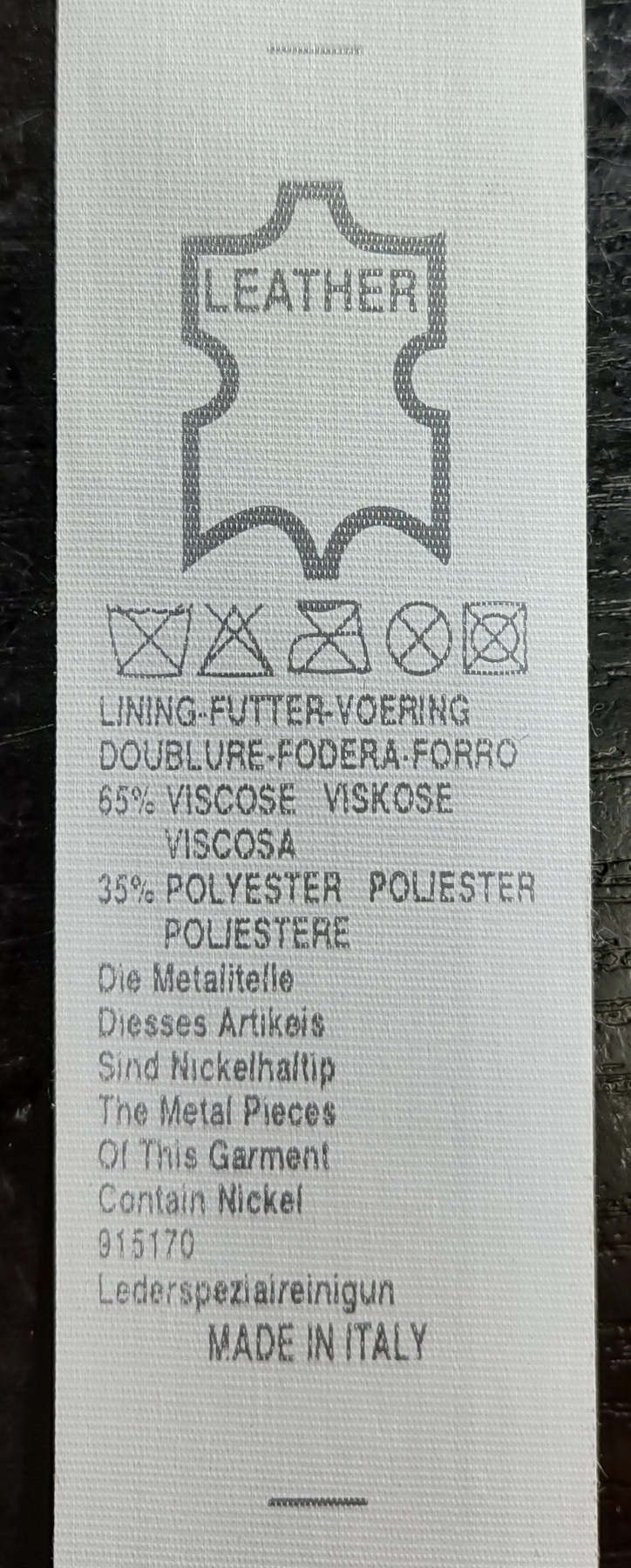 Процентовка бумажная Leather 4см 50м. Процентовка бумажная